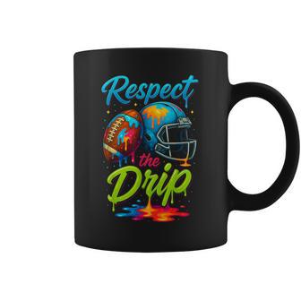 Football Drip Youth Boys Football Ice Cream Respect Drip Coffee Mug - Thegiftio UK