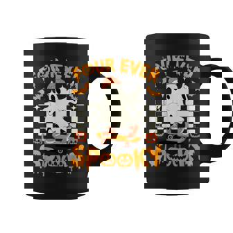Four Ever Spooky Boys Halloween 4Th Birthday Party Costume Coffee Mug | Seseable FR