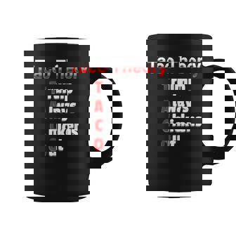 Fun Taco Theory Trumps Always Chicken Out Tacos Pun Coffee Mug - Thegiftio UK