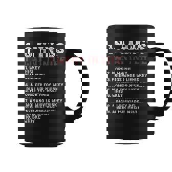 10 Things I Want In My Life ウイスキー Loves Whiskey コーヒーマグ - Kawaiitshirt