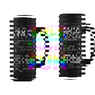 80'S Girls Just Wanna Have Fun Nostalgia 1980S Style Coffee Mug - Thegiftio UK