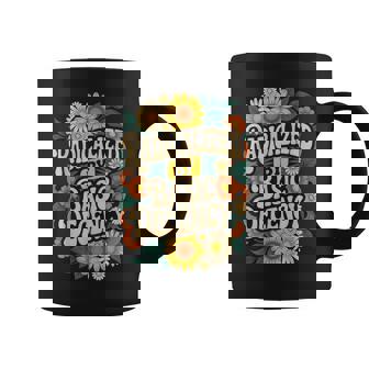 Activism Radicalized By Basic Decency Cool Floral Coffee Mug | Mazezy