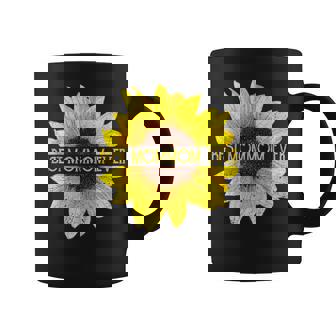 Best Mommom Ever Sunflower Apparel Fun Grandma Womens Coffee Mug - Monsterry