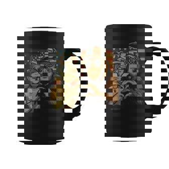 Bigfoot Sasquatch Ufo Bigfoot And Alien 4Th Of July Coffee Mug - Thegiftio UK