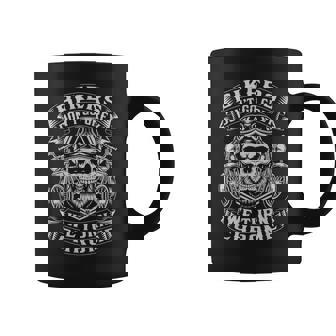 Bikers Don't Go Grey Classic Biker Motorcycle Coffee Mug - Monsterry