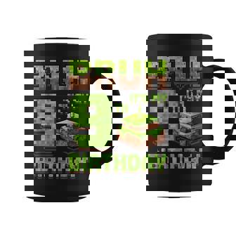 Birthday Boy Bruh It's My 9Th Birthday Game Pixel Coffee Mug - Thegiftio UK