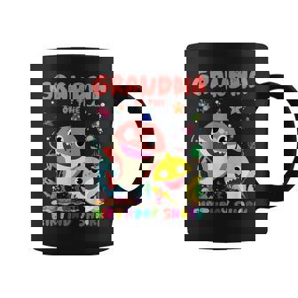 Birthday Boy Girl Grandma Of The Birthday Family Shark Coffee Mug - Thegiftio