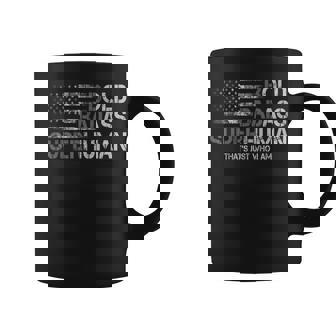 Bold Badass Superhuman Fathers Day Gag Grandpa Coffee Mug - Thegiftio UK