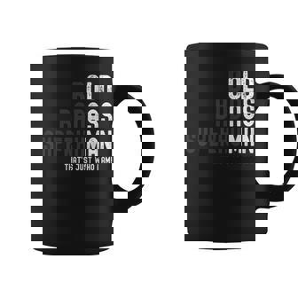 Bold Badass Superhuman Old Man Dad Grandpa Fathers Day Coffee Mug | Mazezy