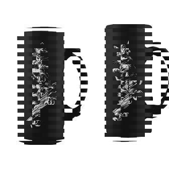 Cat Skateboard Skater Graphic Coffee Mug - Thegiftio