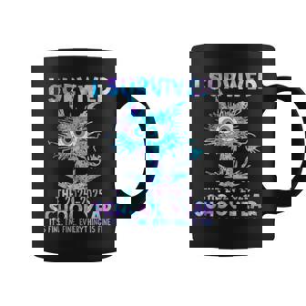 Cat I Survived Last Day Of School Teachers Year 2025 Coffee Mug - Monsterry