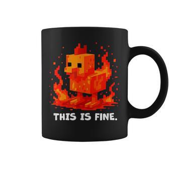 Chicken For Boys Chicken Lover This Is Fine Coffee Mug - Monsterry