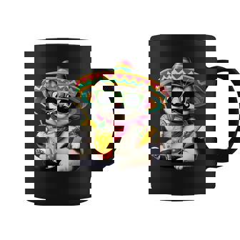 Cinco De Mayo Cat Lovers Tacos Fiesta Humor Meow Coffee Mug - Thegiftio UK