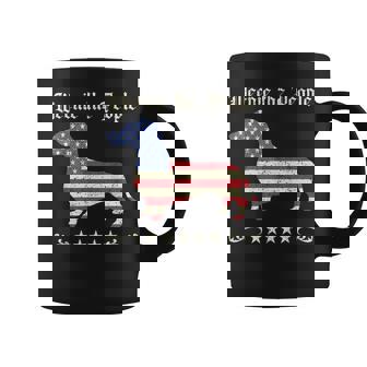 Dachshund Weenie The People American Flag 4Th Of July Coffee Mug | Mazezy