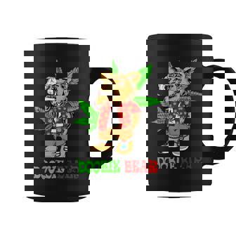 Doobie Bear 大麻の葉 雑草愛好家 マリファナギフト コーヒーマグ - Kawaiitshirt