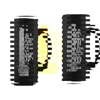I Eat Corn The Long Way Inappropriate Retro Vintage Coffee Mug - Monsterry