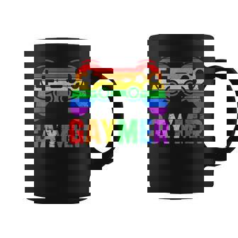 Gaymer Rainbow Game Pride Lgbt Support Coffee Mug - Thegiftio