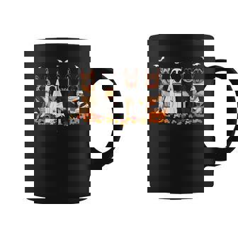 Ghost German Shepherd Halloween Dog Mom Dog Witch Coffee Mug - Monsterry