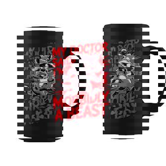 Gym Workout Racoon Muscle コーヒーマグ - Kawaiitshirt