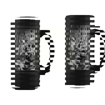 Halloween Cat Selfie With Spooky Ghost Cat Lovers Coffee Mug - Thegiftio