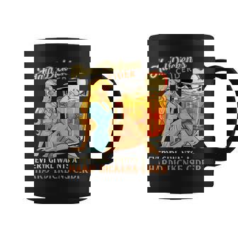 Hard Dickens Cider Drinking Humor Vintage Pinup Coffee Mug - Thegiftio