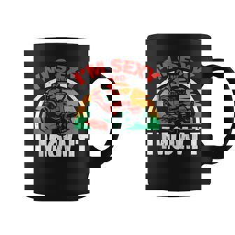 I'm Sexy And I Mow It Dad Lawn Mowing Men Coffee Mug | Mazezy