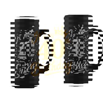 It's My 40Th Birthday For 40 Year 40Th Birthday Coffee Mug - Thegiftio UK