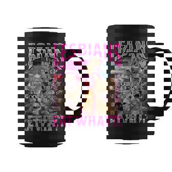 Lesbians Cat Owner Lesbians Eat What コーヒーマグ - Kawaiitshirt