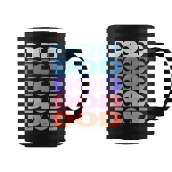Modern Repeated Text Dod コーヒーマグ - Kawaiitshirt