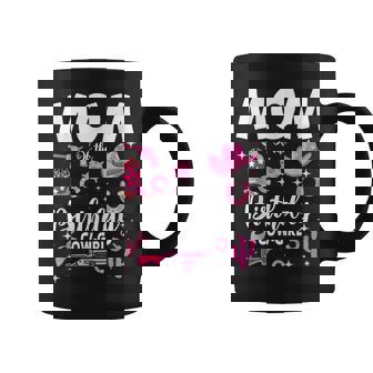Mom Of The Birthday Cow-Girl Pink Disco Rodeo Western Coffee Mug - Monsterry