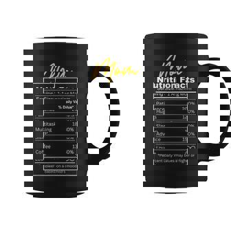 Mom Nutrition Facts Humorous Mother’S Day Coffee Mug - Monsterry