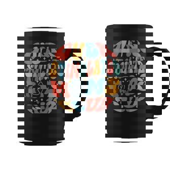 Mother's Day Mom Life Groovy Overstimulated Moms Club Coffee Mug - Thegiftio UK