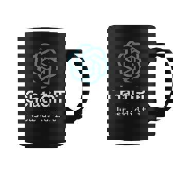 Nerd Chatgpt Just Did It デザイン コーヒーマグ - Kawaiitshirt