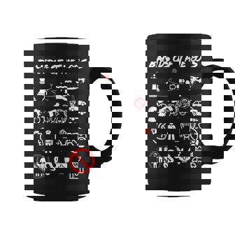 Nerdy Iconic Pop Rock Bands Of The 80S White Coffee Mug - Thegiftio