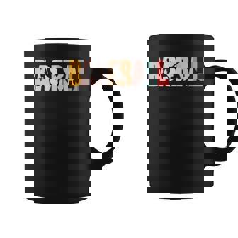 Peace Love ベースボールシャツ レディース メンズ 野球 ソフトボール コーヒーマグ - Kawaiitshirt