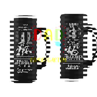 Proud Dad Of A Class Of 2025 Kindergarten Graduate Coffee Mug - Thegiftio