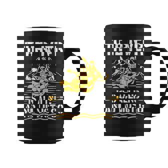 The River Is Calling Water Rafting 川 ラフティング コーヒーマグ - Kawaiitshirt