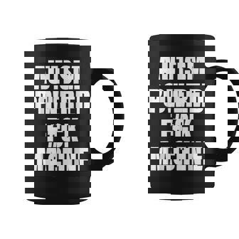 Saying Autism Powered FCk Machine Retro Health Appare Coffee Mug - Thegiftio