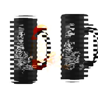 Skeleton Video Game Halloween Gaming Gamer Boys Men Coffee Mug | Mazezy