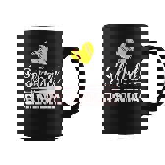Softball Grandma Baseball Lover Mother's Day Coffee Mug - Monsterry