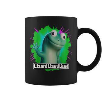 Weirdcore Animal Lizard Lizard Lizard Meme Coffee Mug | Mazezy
