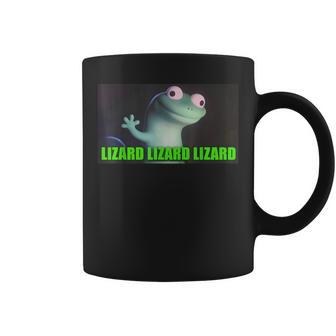 Weirdcore Lizard Lizard Lizard Meme Animal Men Coffee Mug | Mazezy