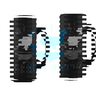 Whale Pun クジラ Hello There Hello Dort ファニークジラ コーヒーマグ - Kawaiitshirt