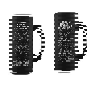 Basics Of Cat Geometry Back To School Math Teacher Coffee Mug - Thegiftio