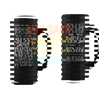 Fur Baby Daddy Pawsitively Awesome Dog Dad Father's Day Coffee Mug - Monsterry