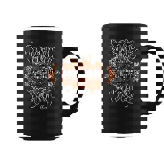 Game Day Football Bling Bling Graphic Football Lover Coffee Mug - Monsterry