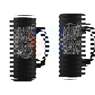 Game Day Leopard Football Bling Bling Football Lover Coffee Mug | Mazezy
