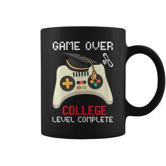 Game Over Nivel Universitario Completo Graduado Gamer Taza de café - Regaloses