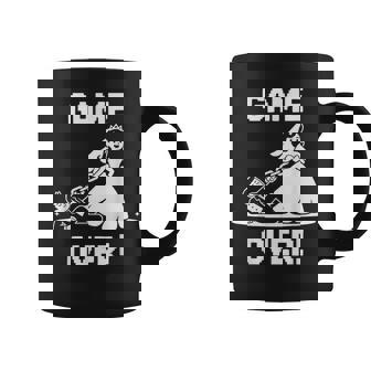 Game Over Para Despedida Deoltera Fiesta De Boda Taza de café - Regaloses