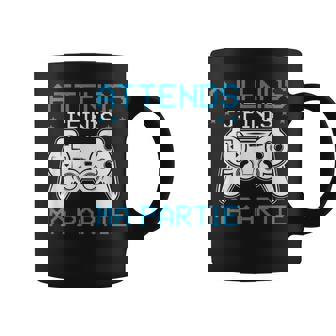 Gamer Amusant Gaming Attends J'finis Ma Partie Jeuxideo Tasse - Cadeauxyz